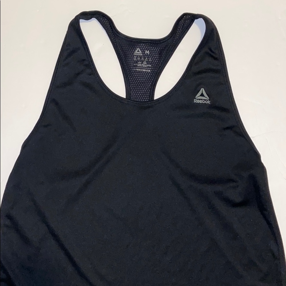 Black tank top